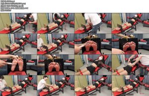 [心悦艺束] 足控福利紫萱裸足性感大长腿老虎凳拘束绝命TK笑到娇喘连连-丝依依