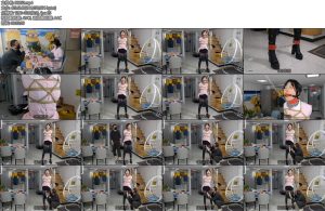 [JS原创] 欣妍诊所风波护士因没穿工鞋而引发的一场风波口球堵嘴直臂捆绑皮质脚铐棒棒刺激-丝依依