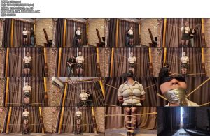 [一绳所爱] 紫涵的紧缚地狱1全身捆绑绳索固定身体悬吊头发-丝依依