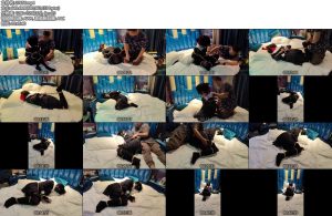 [78号束艺] 四宫辉夜COS黑丝JK连衣裙伪娘束缚TK放置-丝依依