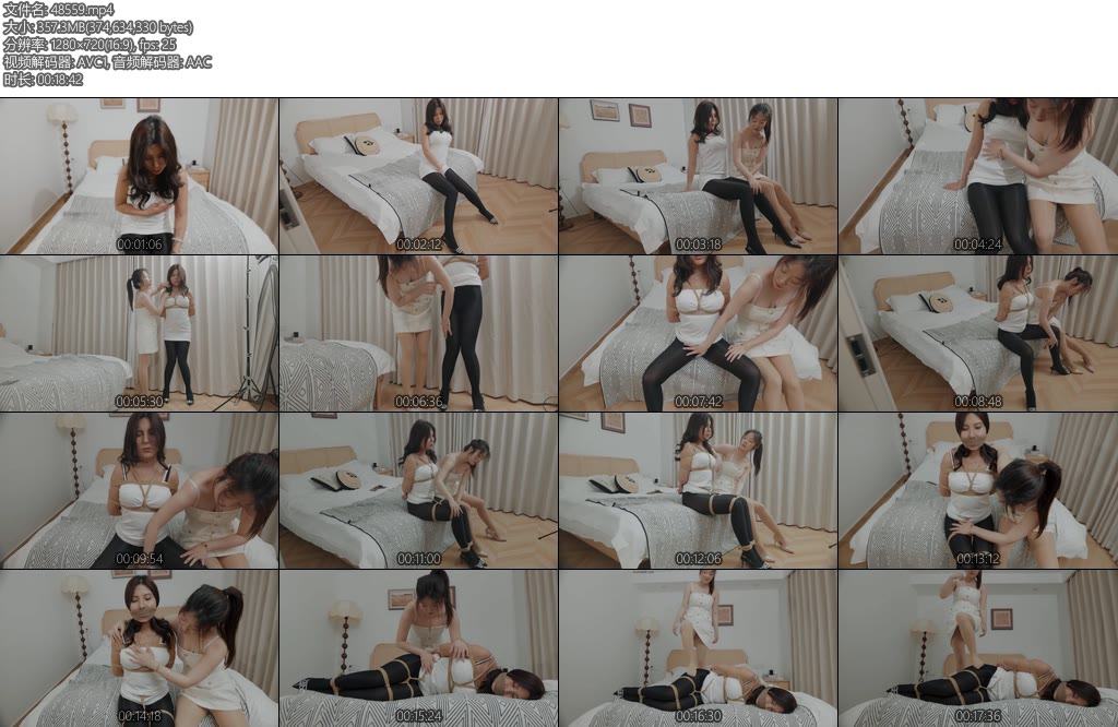 [4K映像] 4K影像 第六十辑闺蜜之间的小游戏-丝依依