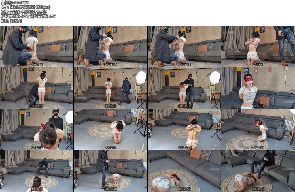 [一绳所爱] 喵喵极限五花押解跪走放置-丝依依