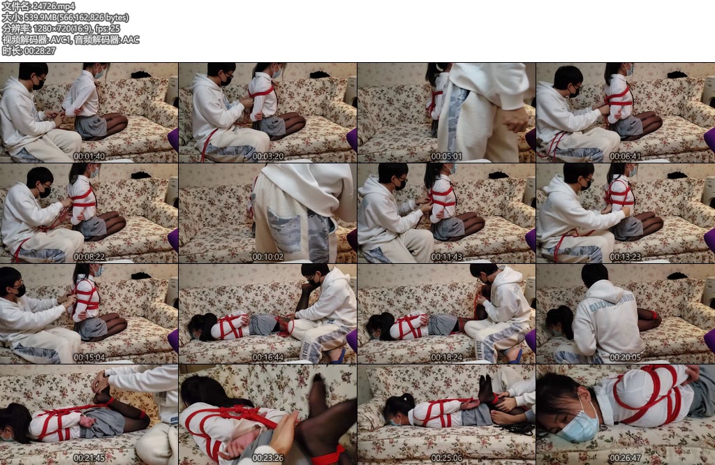 [亚洲绳艺] 伪娘日式驷马tk-丝依依