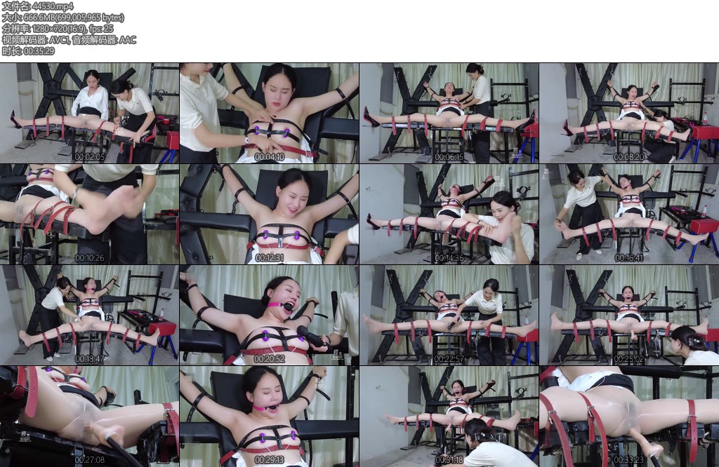 [樱束原创] 女间谍商业女间谍被抓获后的惨烈下场被羞耻的剥光衣物固定在开腿刑椅上一顿猛地输出折磨疯狂全身TK痒到让她怀疑人生跳D棒棒炮击齐输出让她羞耻的多次强G-丝依依