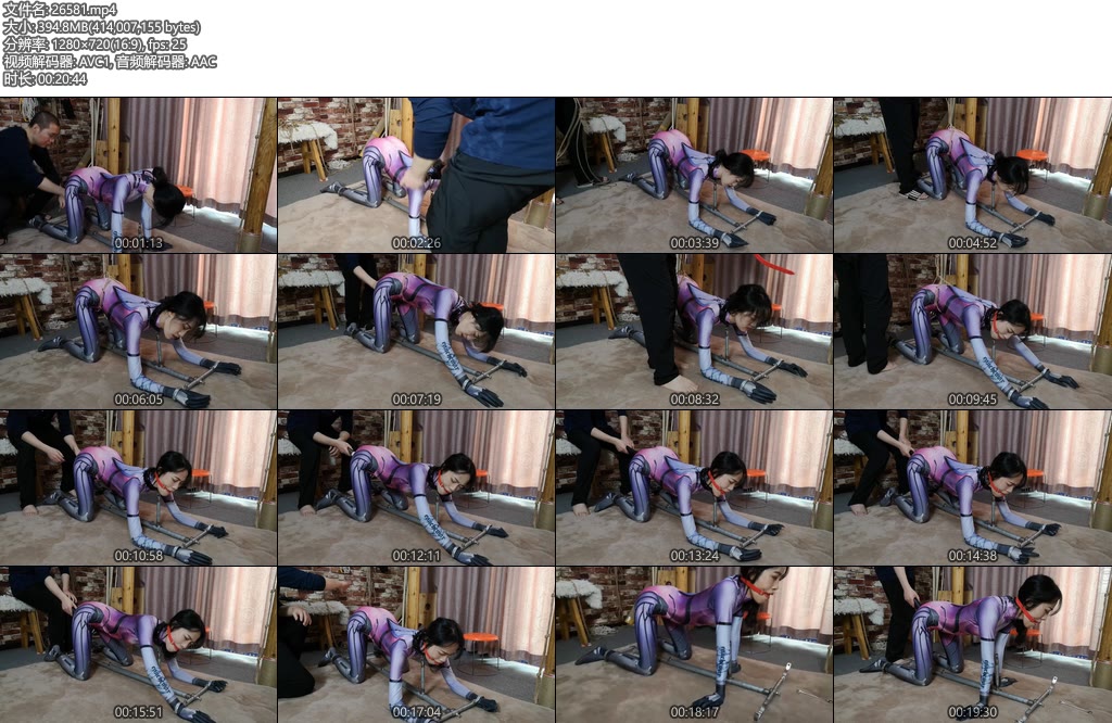 [束缘阁] 雅熙 神奇女侠 跪趴器-丝依依