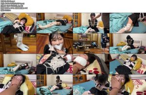 [默示录] 缚艺录任我行雨朵白色丝袜的挣扎-丝依依