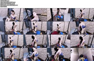 [飞天原创] 艺仙儿又来想好事今天要挑战这种怪物拘束架挑战成功后可获取平板电脑一台能否成功敬请期待-丝依依