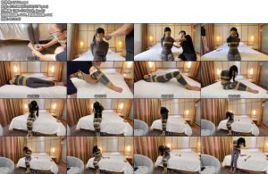 [默示录] 缚艺录大一女生小泪的绑架挑战第一集土黄色布基胶带捆绑挣扎脱缚小泪的挣脱能力还是不错滴-丝依依