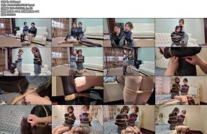 [枫叶原创] 缚神的诱惑诱惑升级单马尾双丝秘书娘-丝依依