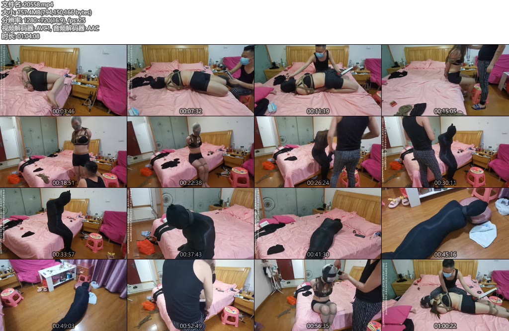 [网友原创] 我的媳妇 第43弹、马上端午了包个黑粽子（多层丝包胶带子夕、闷热TJ放置、丝袋的汗水都能拧出水）-丝依依