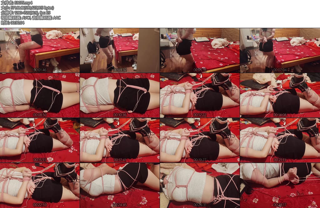 [心悦体验] 同好小姐姐的紧缚体验-丝依依