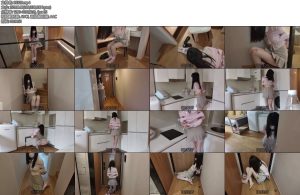 [深海里的猫] 韩国校服妹子非常努力挣扎脱鞋下楼找剪刀逃脱失败中途不小心摔倒淤青-丝依依