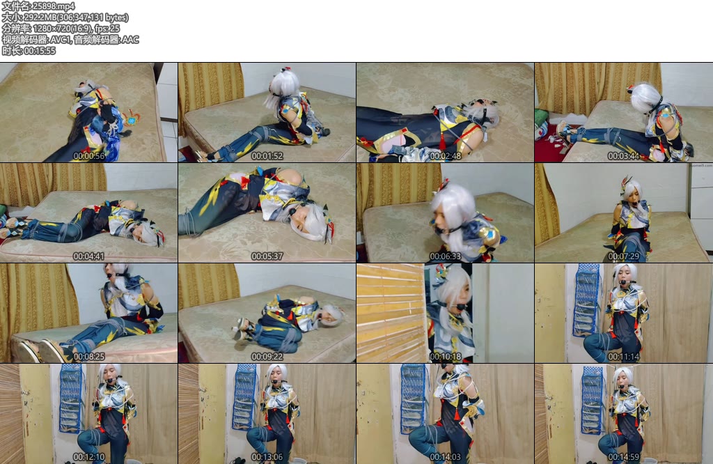 [亚洲绳艺] 特别cos视频神河姐姐神秘世界大冒险-丝依依