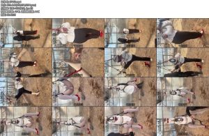 [亚洲绳艺] 三五小脚 室外调教-丝依依