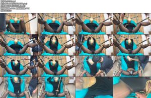 [丝弄影] 紧密蒙脸捆绑-丝依依