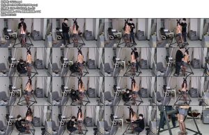 [心悦艺束] 新妹子梦泪的麻衣学姐COS，绑在铁架上电动牙刷骚扰-丝依依