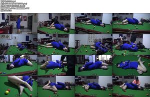 [胜景影视] 台球桌上的女M-丝依依