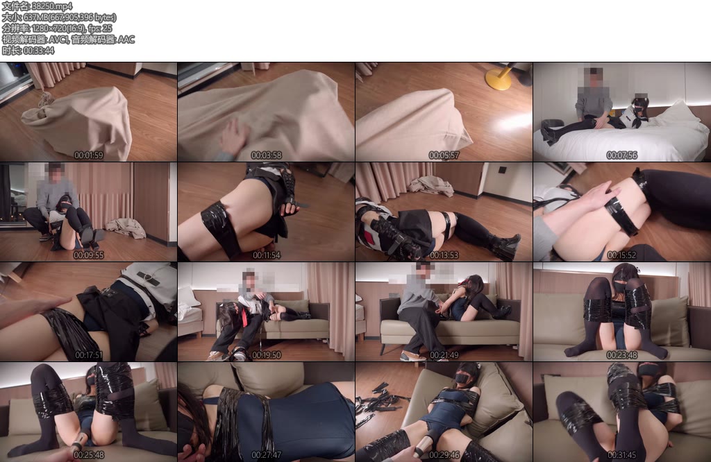 [丝米原创] 4Kjk少女狩猎手册5jk少女独自在家被入室男子装进麻袋脚踩拍打无情蹂躏剧烈挣扎呜呜求饶胶带紧缚丢在地上揉匈打pp-丝依依