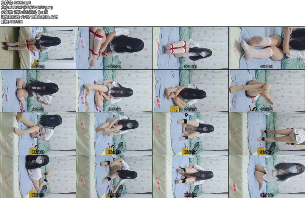 [新月原创] 玉箫家庭作业（21）肉丝ol职业装眼镜娘自缚驷马镣铐拘束高跟鞋真好玩-丝依依