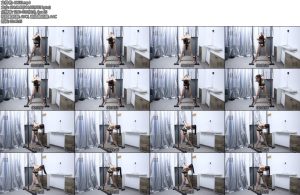 [1018原创] 长时间分腿后手吊铐趾间艺束工作室叶子分腿后手吊铐固定棒棒强G电击片2.5小时挑战极限-丝依依