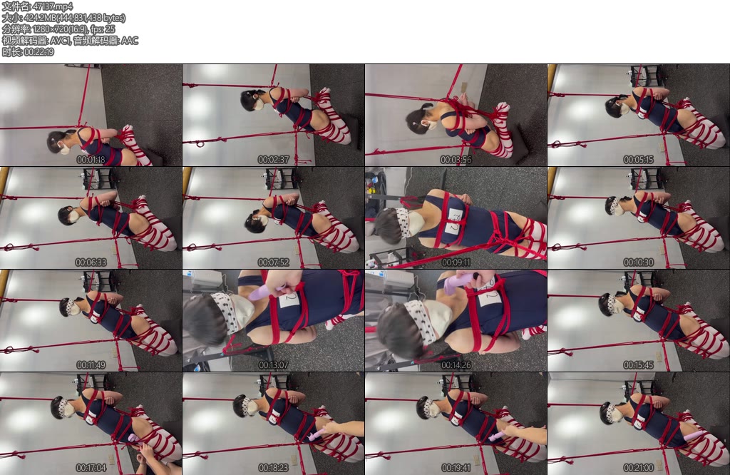 [亚洲绳艺] 死库水娼年大绳量捆绑蒙眼放置榨取调教-丝依依