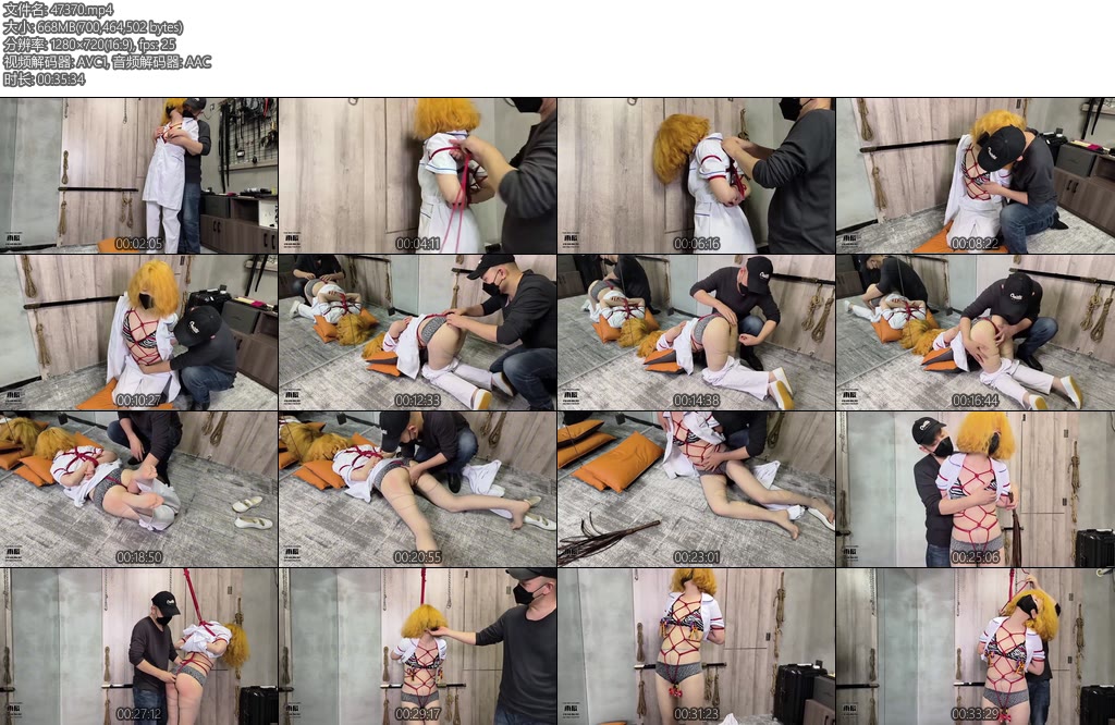 [雨辰原创] 水水的私密时光受辱的小护士第二集护士装龟甲缚捆绑羞辱玩弄调教虐阴虐胸乳夹阴夹放置求饶-丝依依