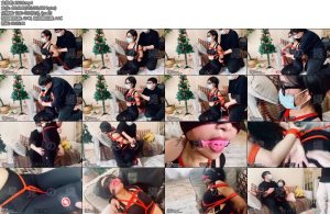 [早见Hayami] 早见の绳珈er绳缚初体验坐口球堵嘴轻微tk摸胸sp口水滴落拥抱娇小身材使得绳子留出长长的一节-丝依依