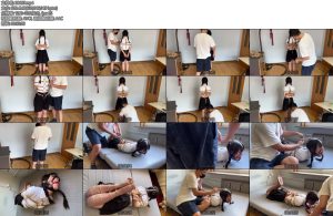 [亚洲绳艺] 高个美少女超狠龟甲蛇缚驷马！实在是太紧了！-丝依依