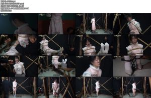 [一绳有你] 绞索花开旗袍女孩吞下发报秘件面对特务各种刑具体罚视死如归牺牲在绳索之下-丝依依