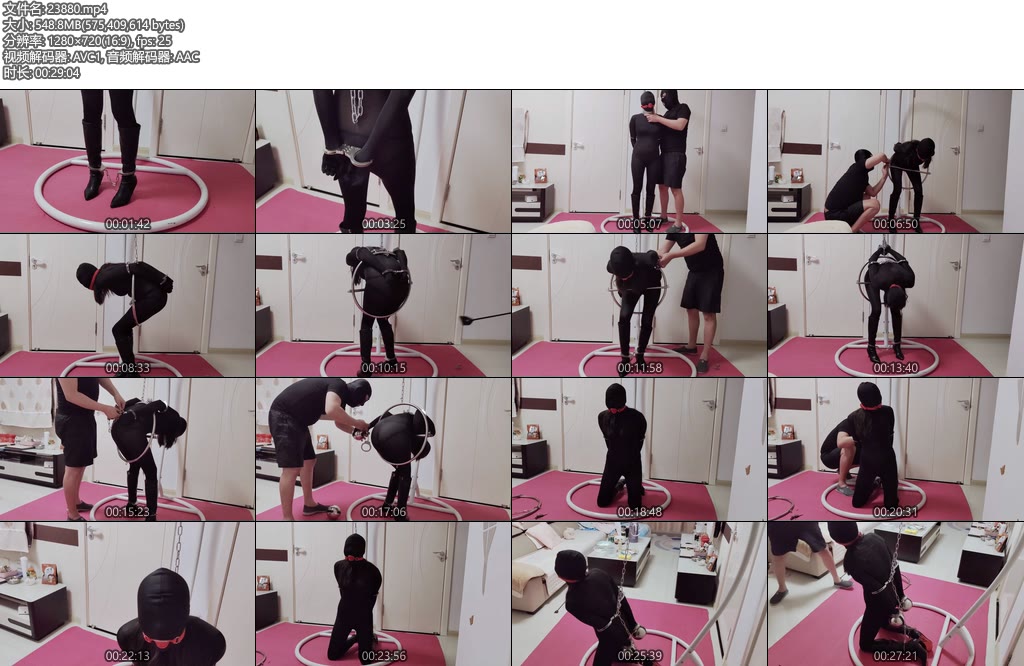 [旋律原创] 旋律与金属（10）ENTAI口球皮靴金属铐-丝依依