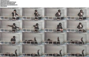 [亚洲绳艺] 伪娘西装黑丝驷马自缚挣扎-丝依依