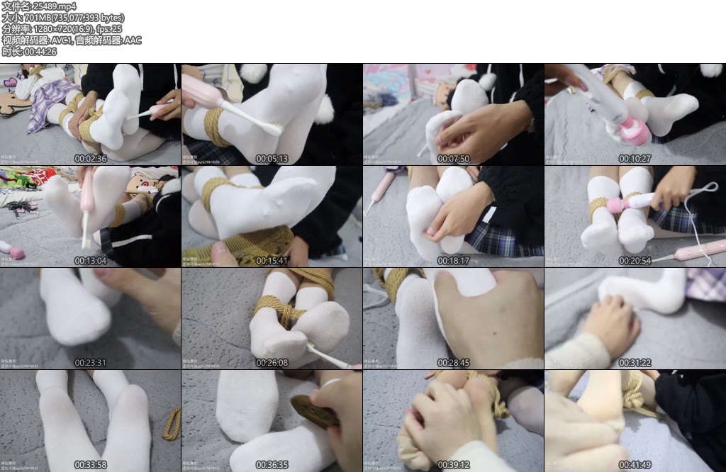 [荷仙原创] 各种道具无敌疯狂tk挠脚脚作品-丝依依