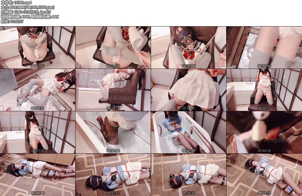 [窒物者] 超强的羞chi感，让小G耳朵红到根部。日式+欧式大直臂、内外置玩具、折腿直腿团缚缚、鞋底狂抽pp+小jiojio，开口器强制灌水-丝依依