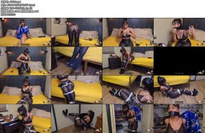 [欧美绳艺] Anniversary Surprise Calisa Traps Herself In Bondage For 24hrs As Anniversary Gift But Regrets It A-丝依依