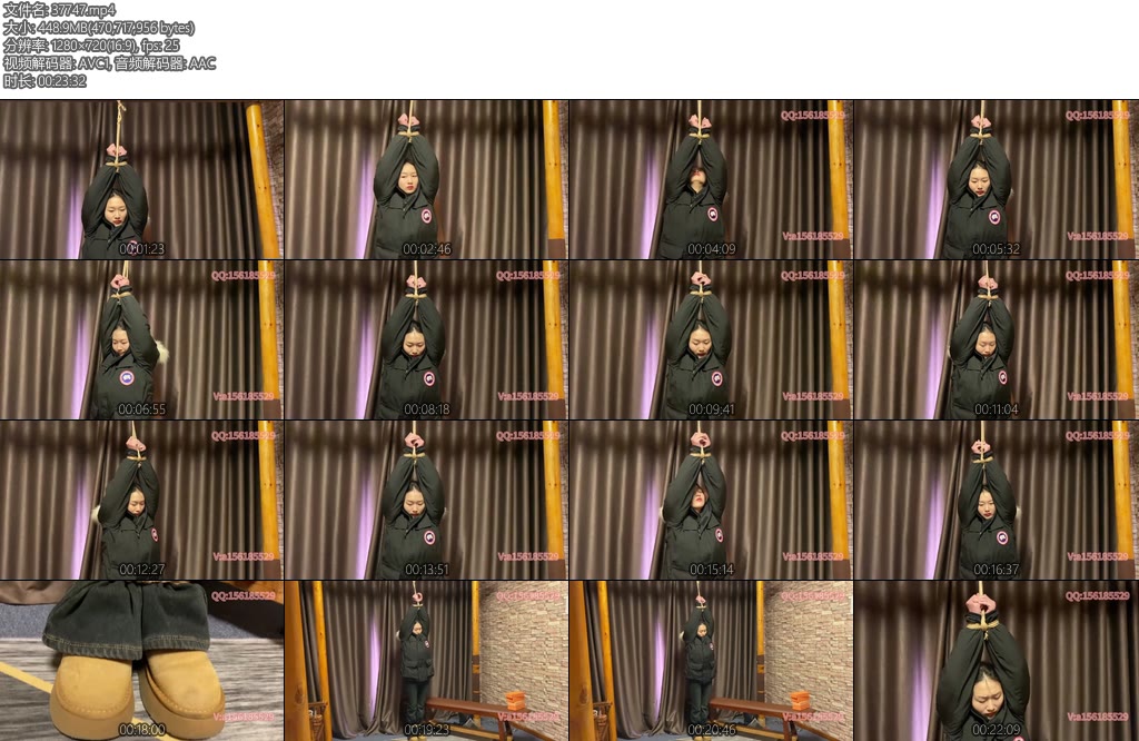 [龙飞原创] 极限吊值放置新模模特体验绳艺.恐惧害怕大家看他的眼神表情难受恐惧害怕心慌迷茫-丝依依