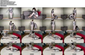 [凌风原创] 爱丝袜の凌风姐姐 芭蕾少女的保鲜膜木乃伊捆绑强高-丝依依