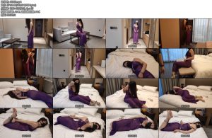 [随心原创] 杨蕊透明紫纱衣丁字裤押解女囚-丝依依