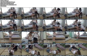 [新月原创] 玉箫琳媚女舞绳系列休闲装白袜运动鞋女绳师的捆绑原味堵嘴驷马挣扎-丝依依