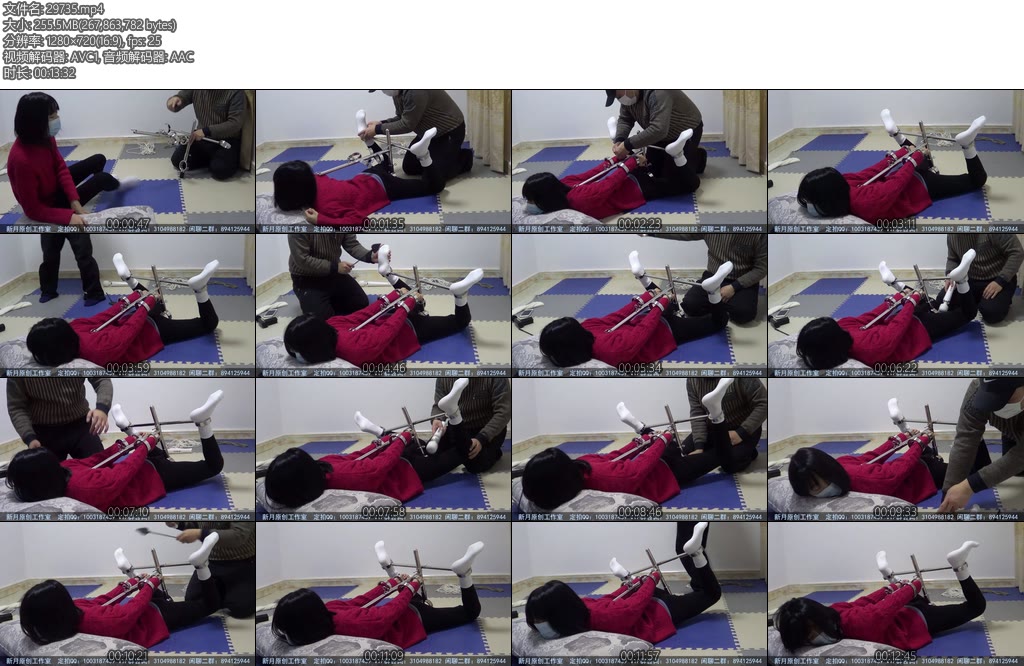 [新月原创] 红豆白袜K9架稍微欺负一下她就感觉很棒了-丝依依