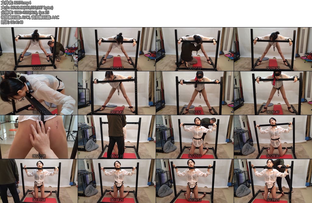 [随心原创] 雅熙 刑架固定震动-丝依依