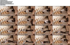 [一只萌熊] 伪娘直臂后手吊蒙眼自缚-丝依依