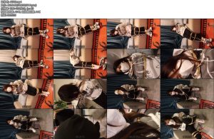 [沐鱼果] 鱼果儿这次被两种绑法绑住了第一种还好可以尽力的挣扎开并且尽力跳起来第二种被张开腿分别绑住是真的挣不开而且还好疼-丝依依