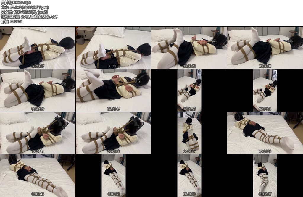 [亚洲绳艺] 芝士约绳记伪娘-丝依依