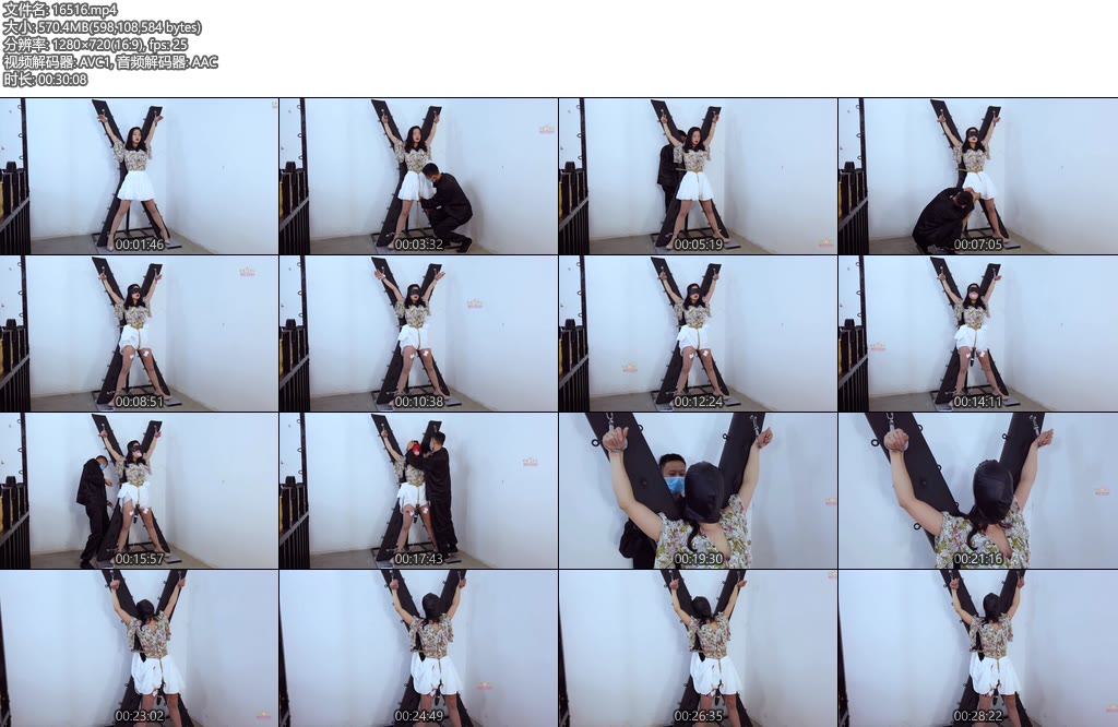 [晓鹿绳艺] 幽闭症强迫治疗-丝依依