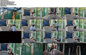 [一绳所爱] 丁艺农家院一字马悬吊-丝依依