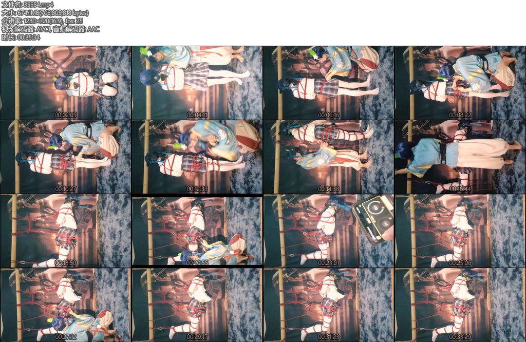 [机智的聆] 芝士的驷马平吊紧缚放置郊狼X_X训练器紧缚全过程-丝依依