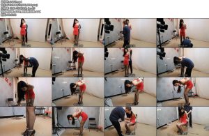 [随心原创] 江奈 红裙弯腰 长时间放置-丝依依