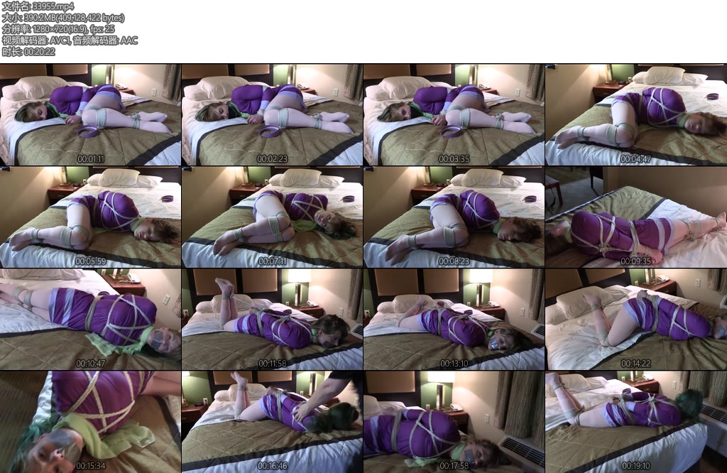 [欧美绳艺] Stefanie as Daphne part 3-丝依依