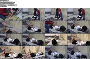 [新月原创] 雨薇超紧直臂裸足驷马脚趾缚蒙眼封嘴极品小嫩JIO用力挣扎晃动足控福利-丝依依