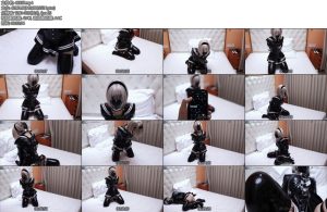 [JIOJIO原创] JIO缚馆 28团子白发漆皮亚光JK套装新女模特团子06大一女生小M首次体验SM单手套M腿拘束郊狼电击震动强高-丝依依